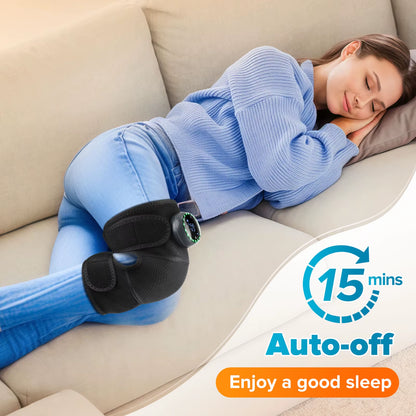 Heating Massage Knee Pad Shoulder Elbow Smart Vibration Hot Compress Protemote Blood Circulation Muscle Relax Joint Massager