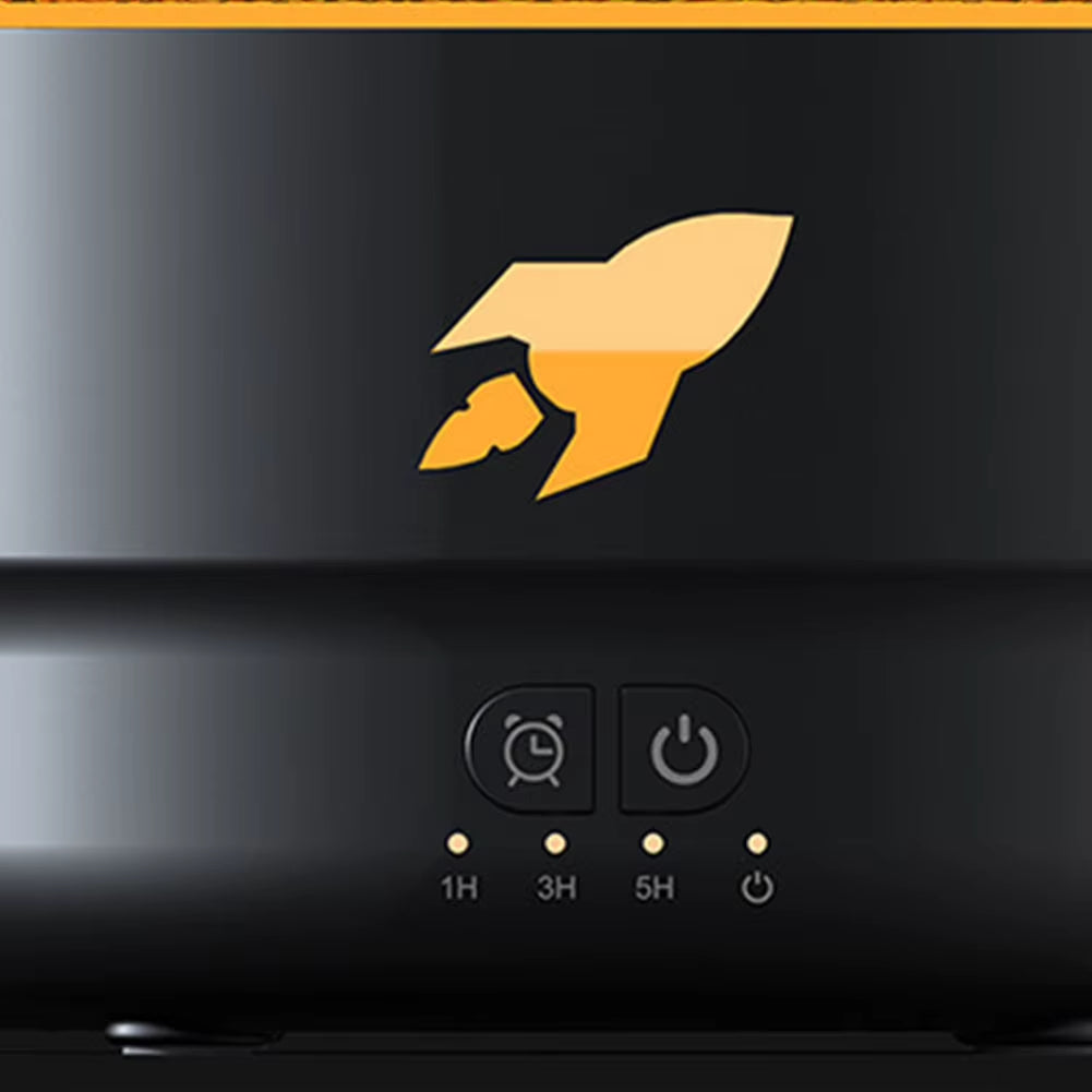 Volcanic Crack Light Cannons Humidifier Essential Oil Diffuser Cannon Blast Aroma Humidifier Aromatherapy Diffuser for Bedroom